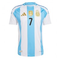 Camisa de time de futebol Argentina Rodrigo De Paul #7 Replicas 1º Equipamento Copa America 2024 Manga Curta